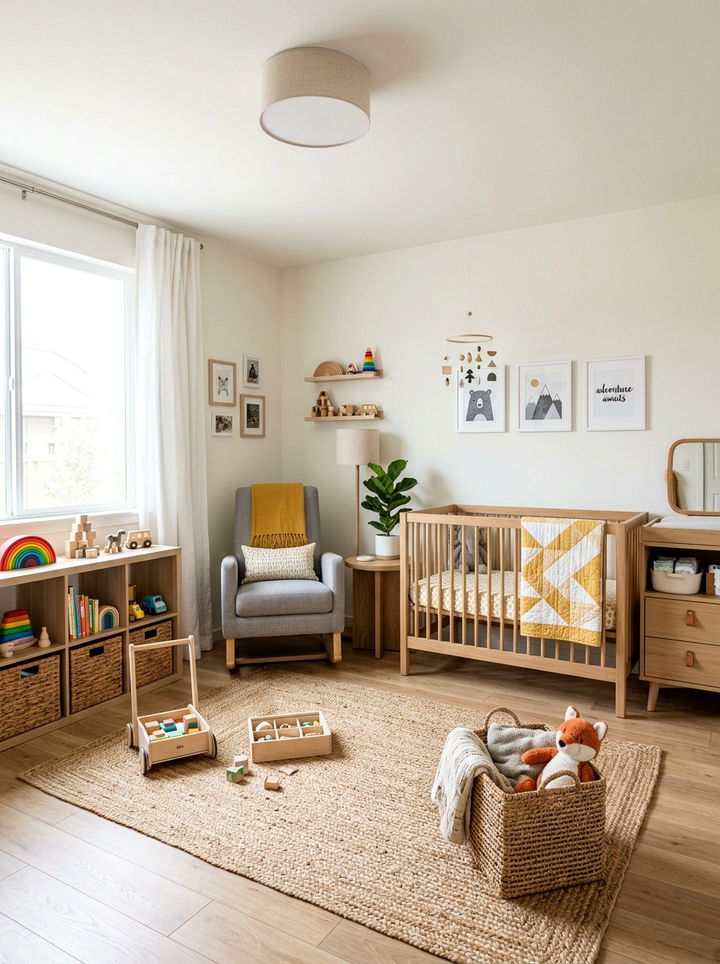 Gender Neutral Nursery - 30 infant bedroom ideas