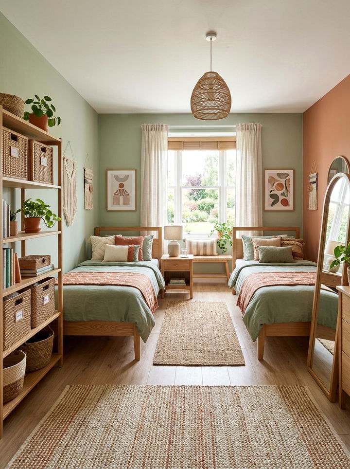 Gender Neutral Shared Room - 30 shared bedroom ideas