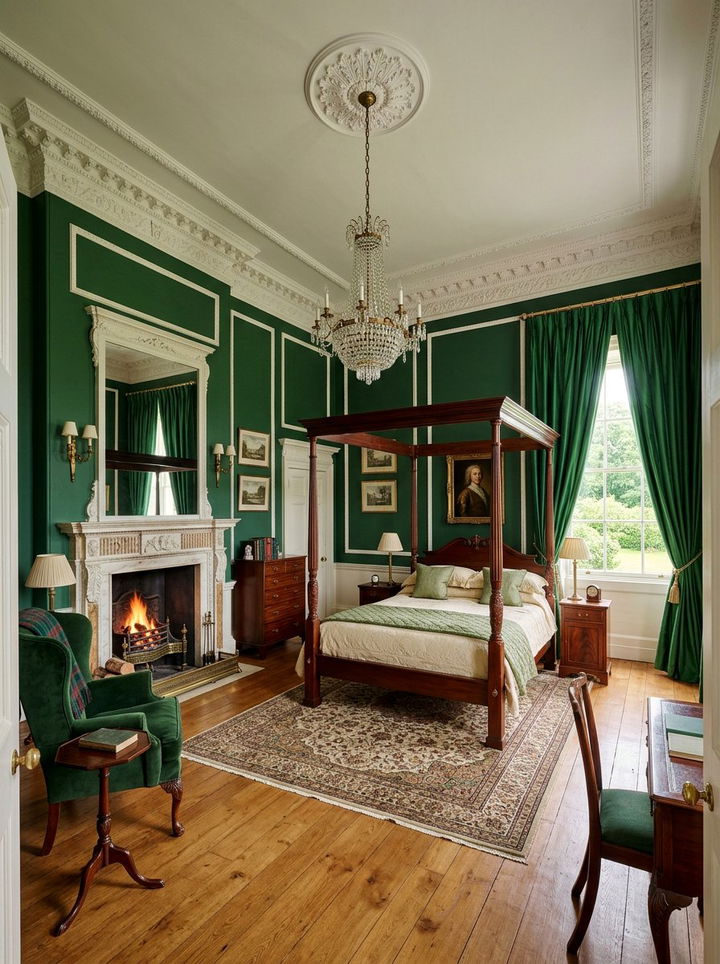 Georgian bedroom - 30 historic home bedroom ideas