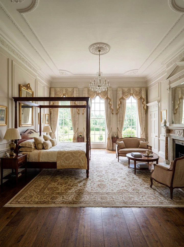 Georgian master bedroom - 30 Georgian bedroom ideas