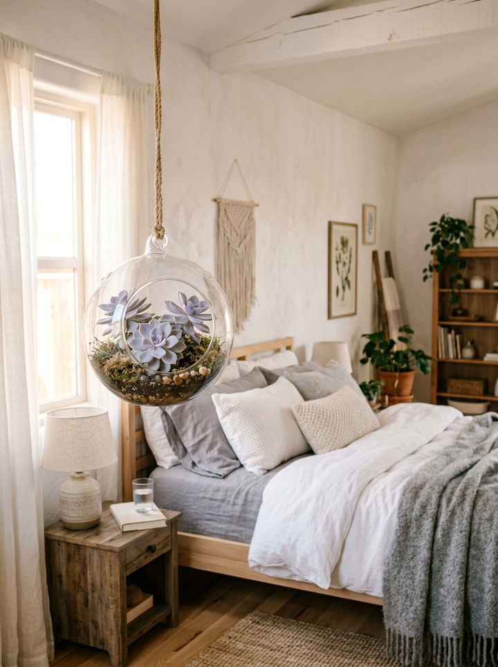 Ghost plant aesthetic bedroom - 30 bedroom succulents