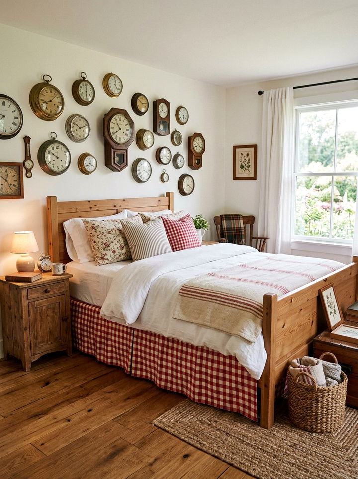 Gingham Bed Skirt - 30 bedroom dust ruffles