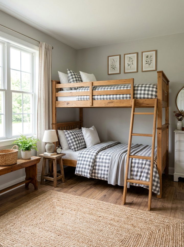 Gingham Check Duvet Cover - 30 bedroom bedding sets