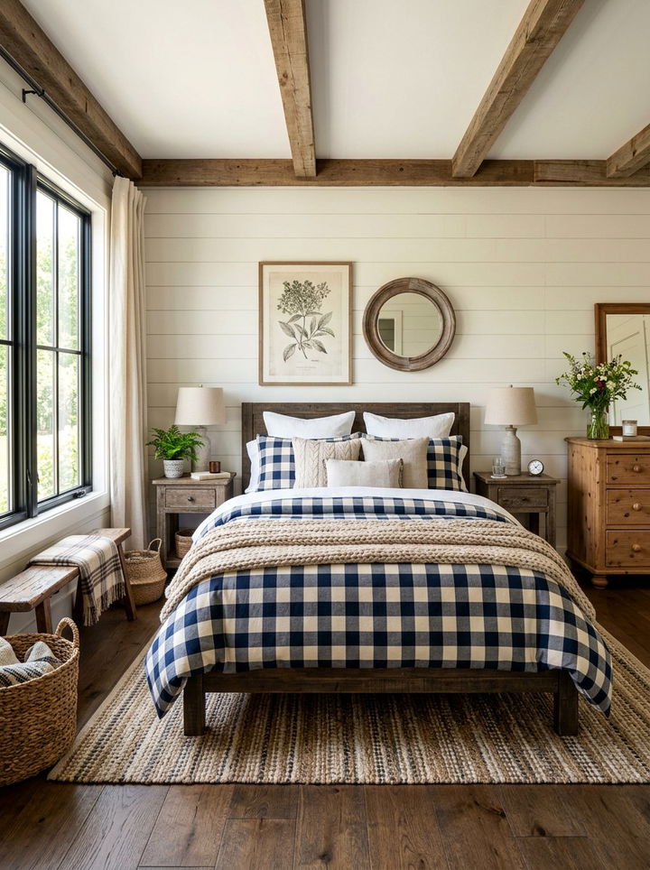 Gingham Check Duvet - 30 bedroom duvets