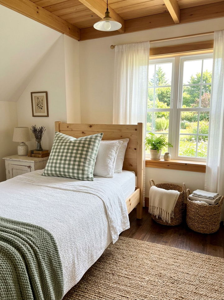 Gingham Check Pillowcase - 30 bedroom pillowcases