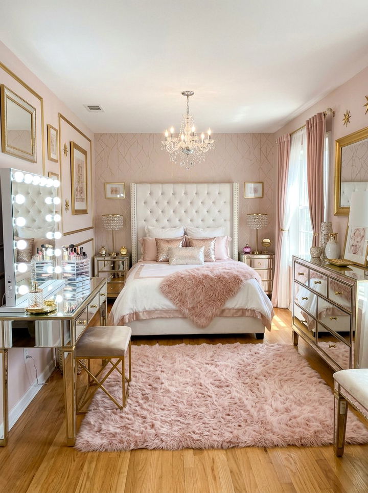 Glam Bedroom - 30 bedroom decor ideas