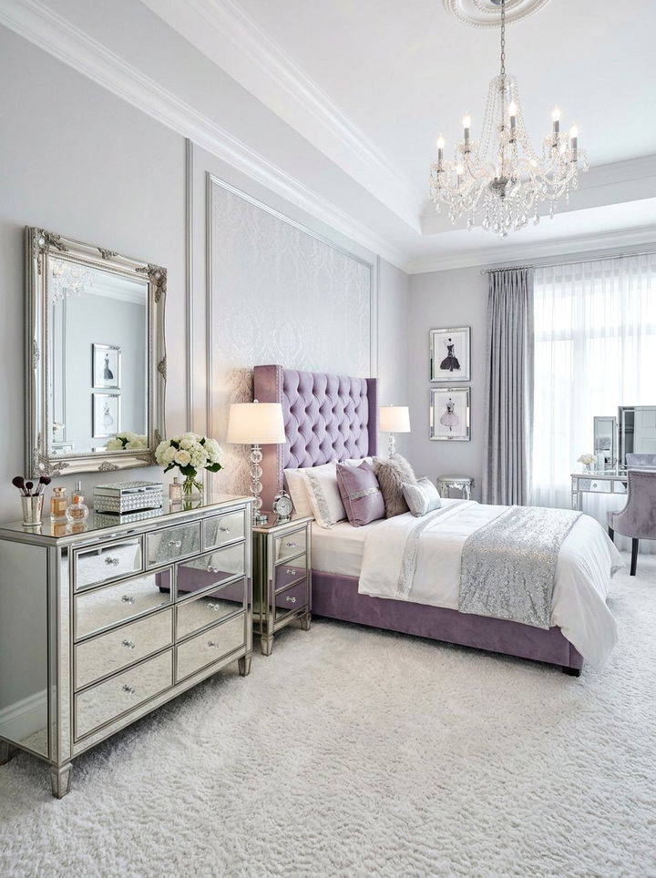 Glam Luxury Girl Bedroom - 30 girls bedroom ideas