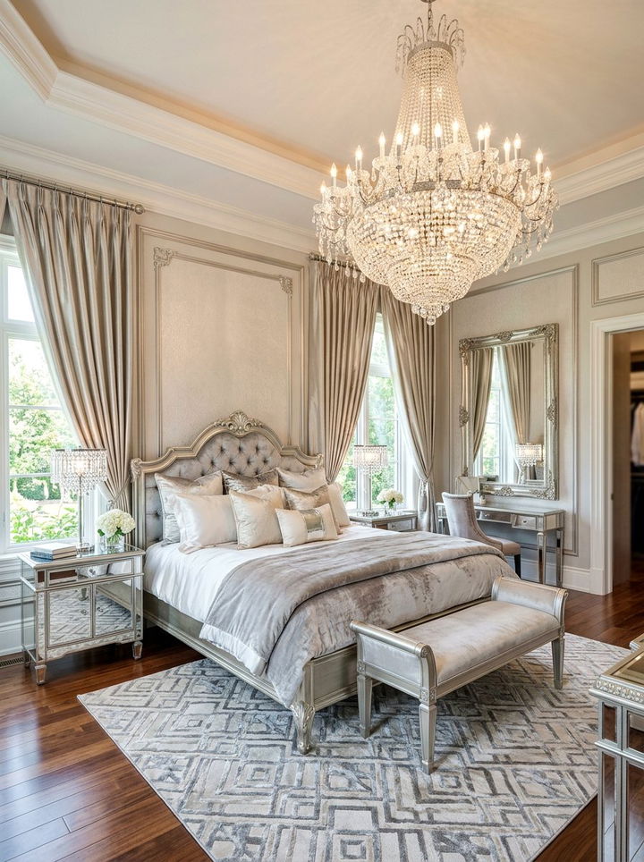 Glam Master Bedroom - 30 grand bedroom ideas