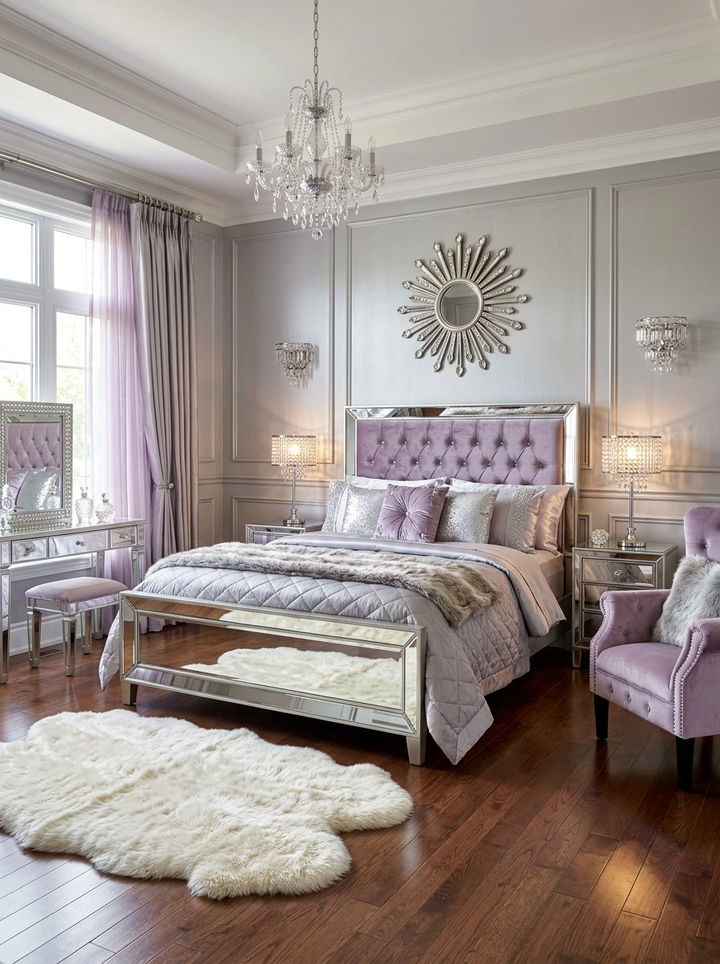 Glam Queen Bedroom - 30 queen size bedroom ideas