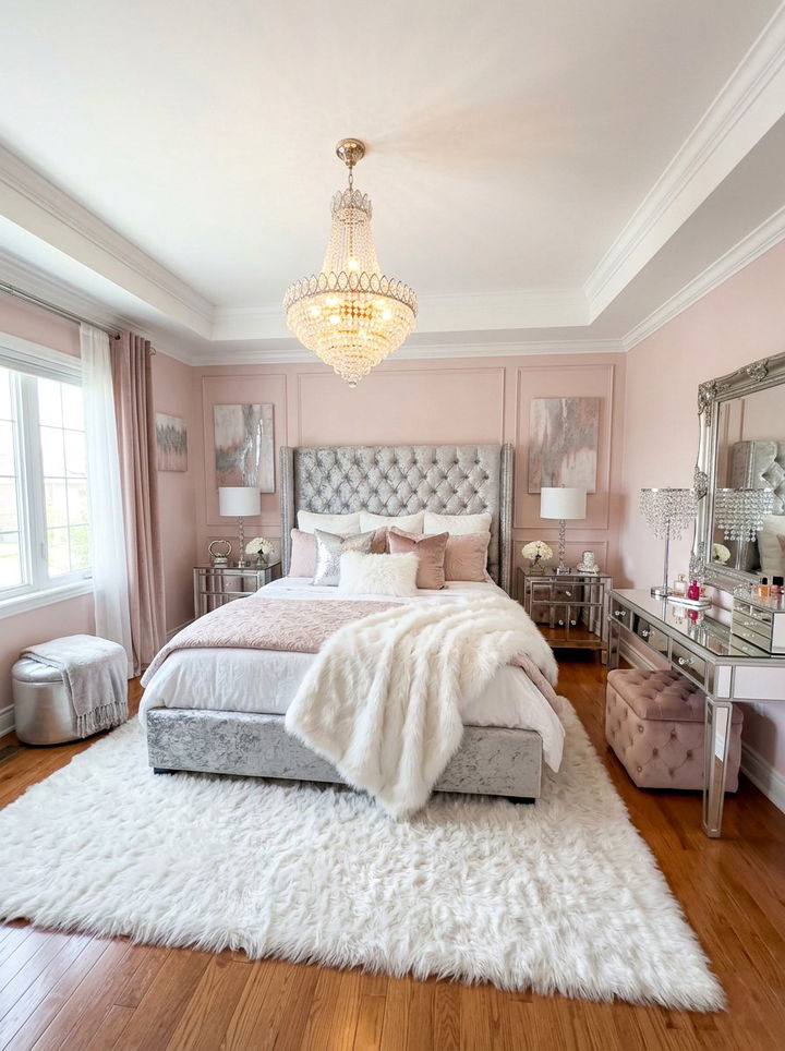 Glamorous Chic Bedroom - 30 newlywed bedroom ideas