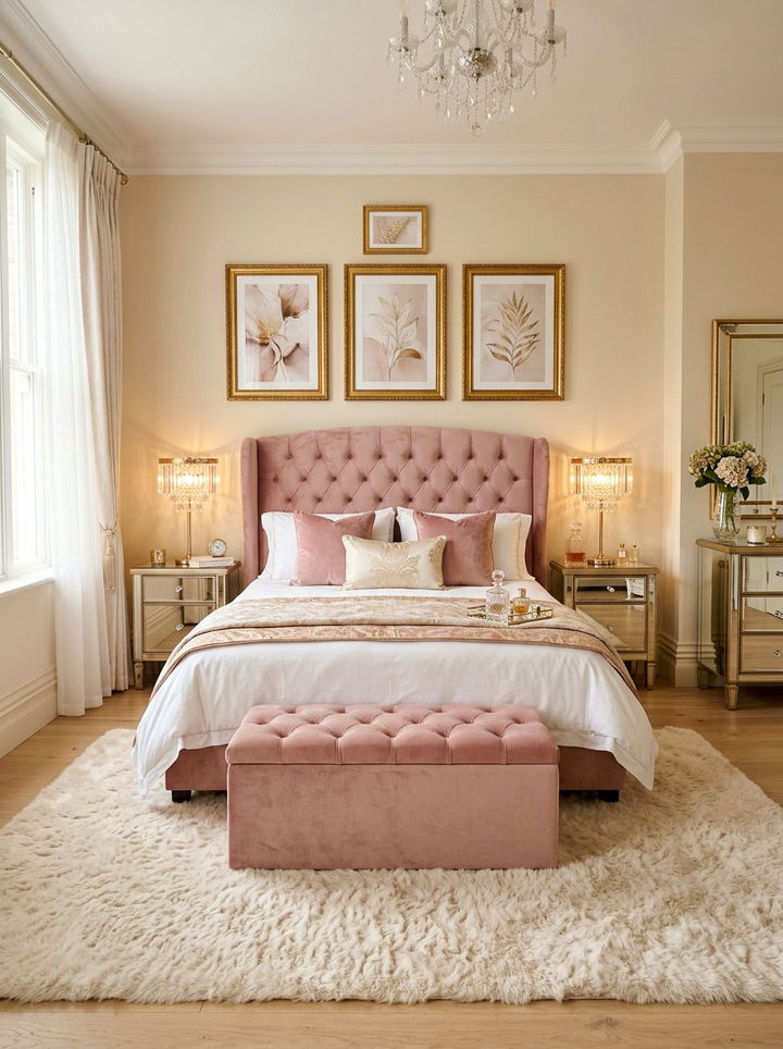 Glamorous Eggshell Bedroom - 30 eggshell bedroom ideas