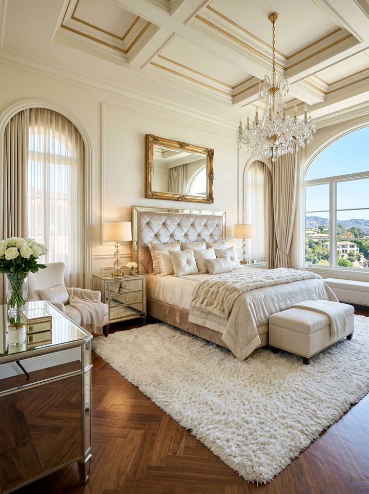 Glamorous Italian bedroom - 30 Italian bedroom ideas