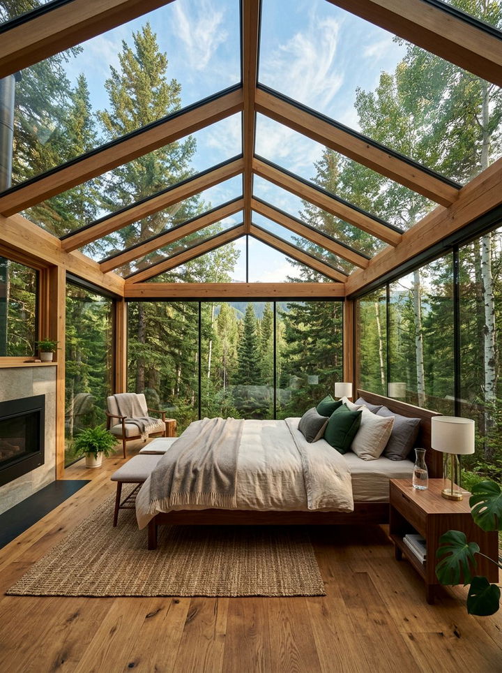 Glass Ceiling - 30 bedroom skylights