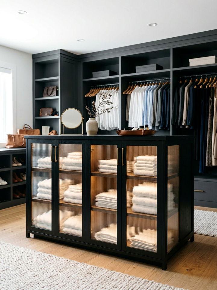 Glass Front Dresser - 30 bedroom dressers