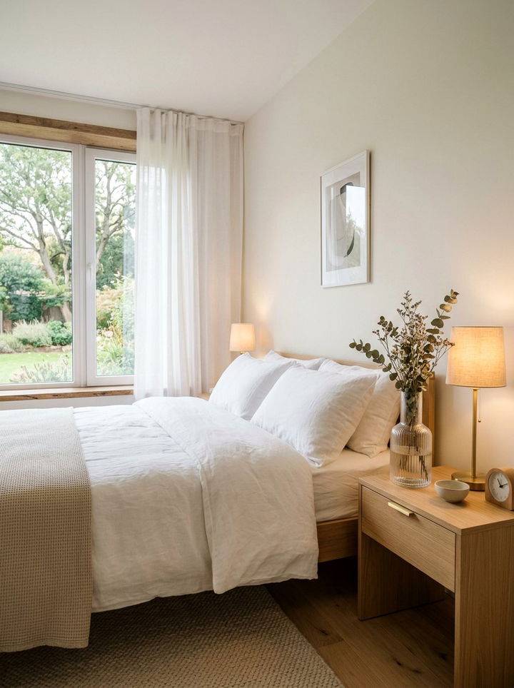 Glass Nightstand Vase - 30 bedroom vase ideas