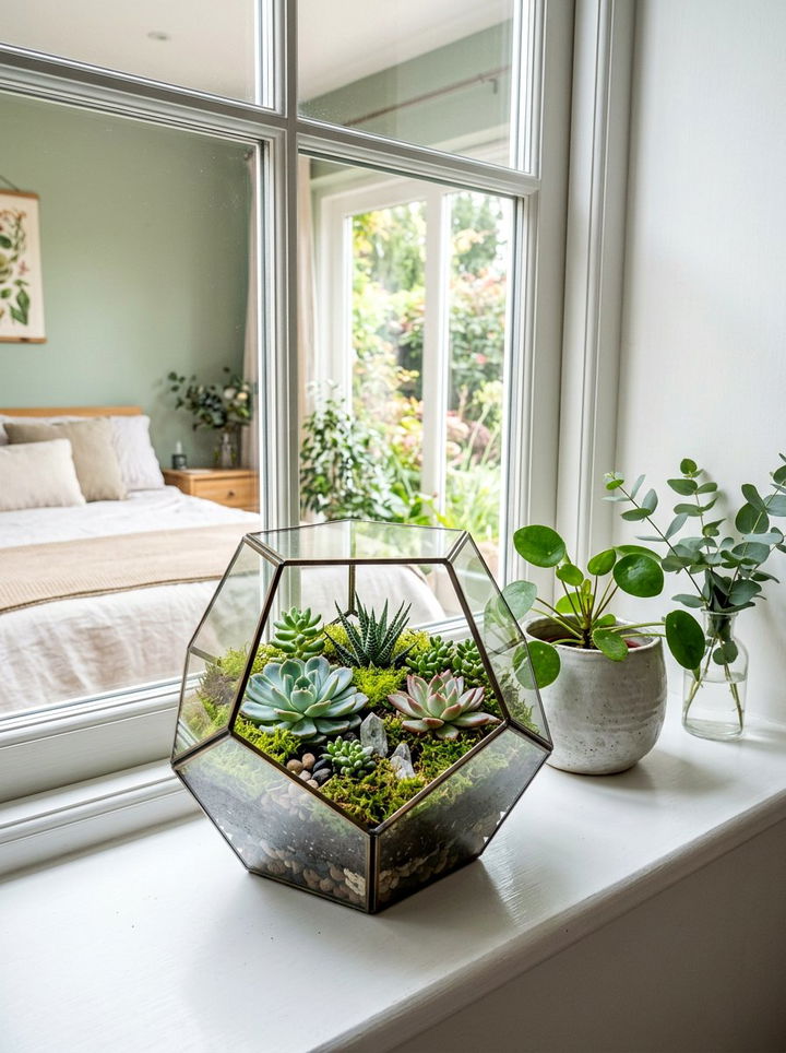 Glass Terrarium - 30 bedroom decorative objects