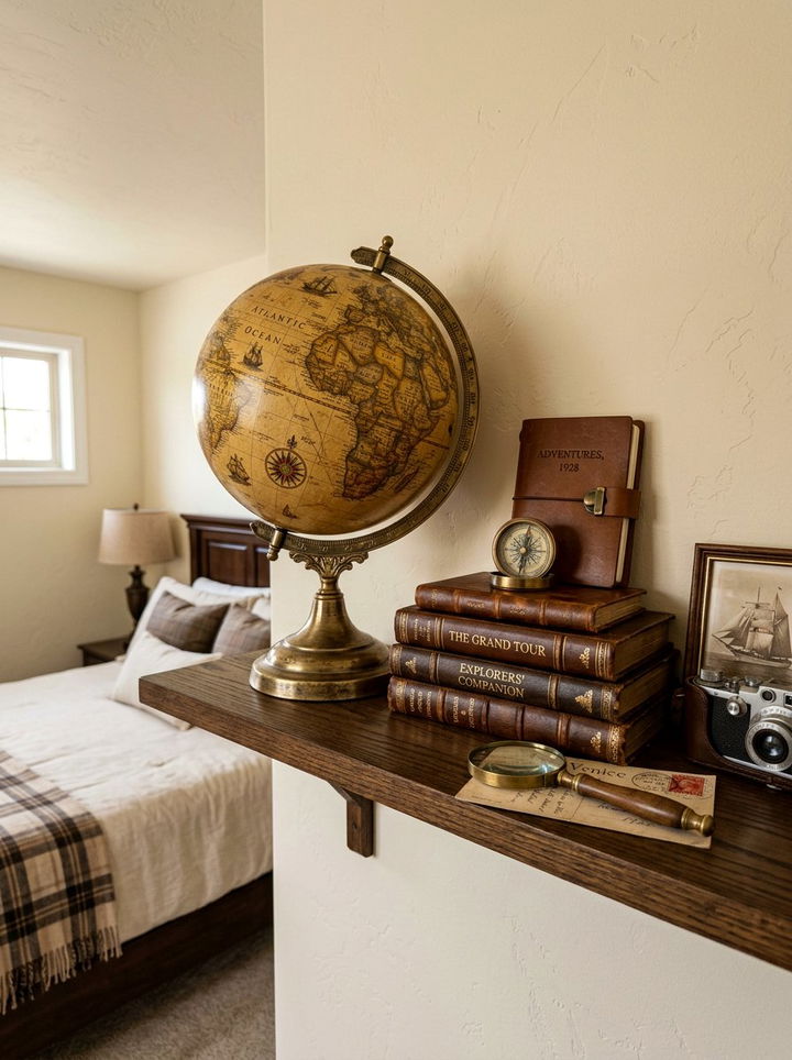 Globe - 30 bedroom decorative objects