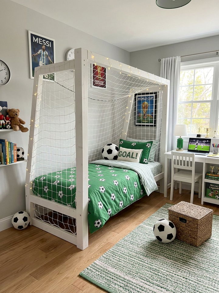 30 Soccer Bedroom Ideas for the Ultimate Sports Fan Room