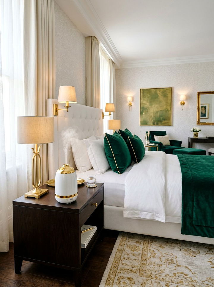 Gold Accented Diffuser - 30 bedroom diffusers