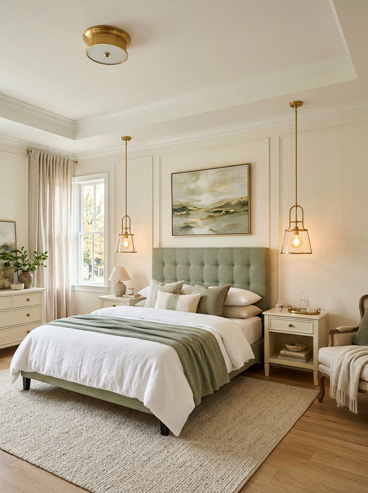 30 Sage Green and Cream Bedroom Ideas for Soft Comfort