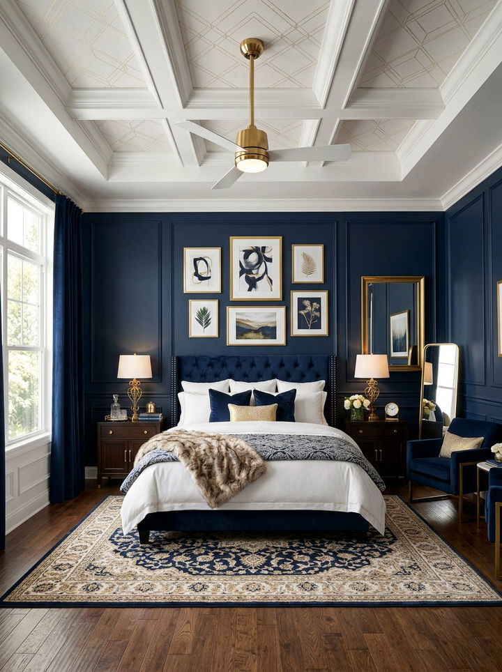 Gold Ceiling Fan - 30 bedroom fans