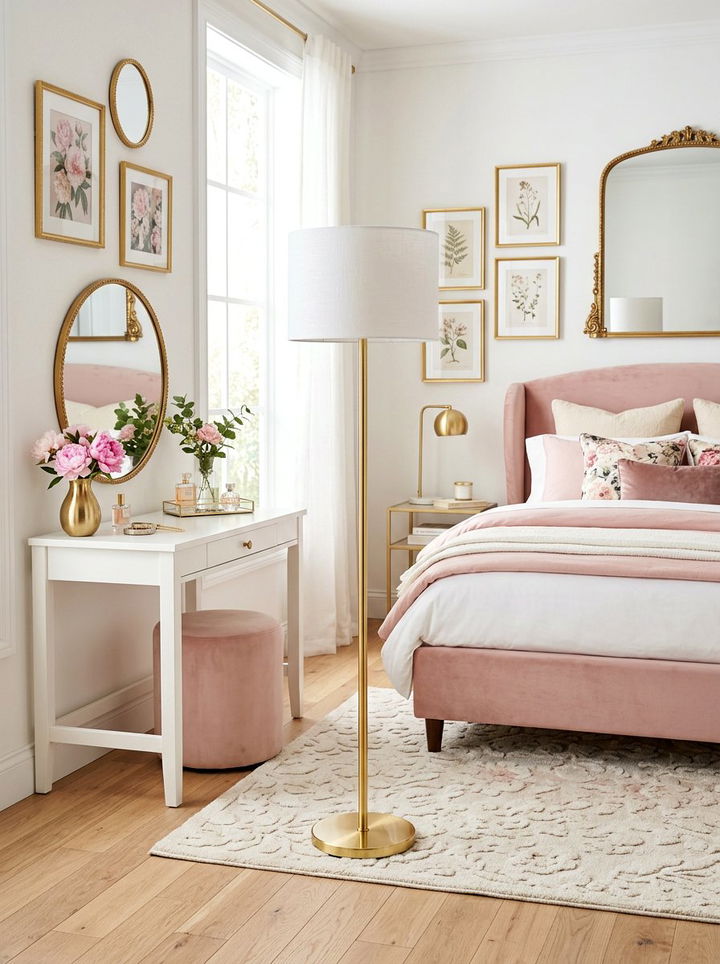 Gold Floor Lamp - 30 bedroom floor lamps