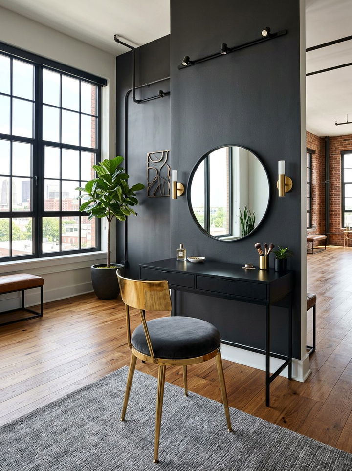 Gold Metal Vanity Chair - 30 bedroom vanity stools