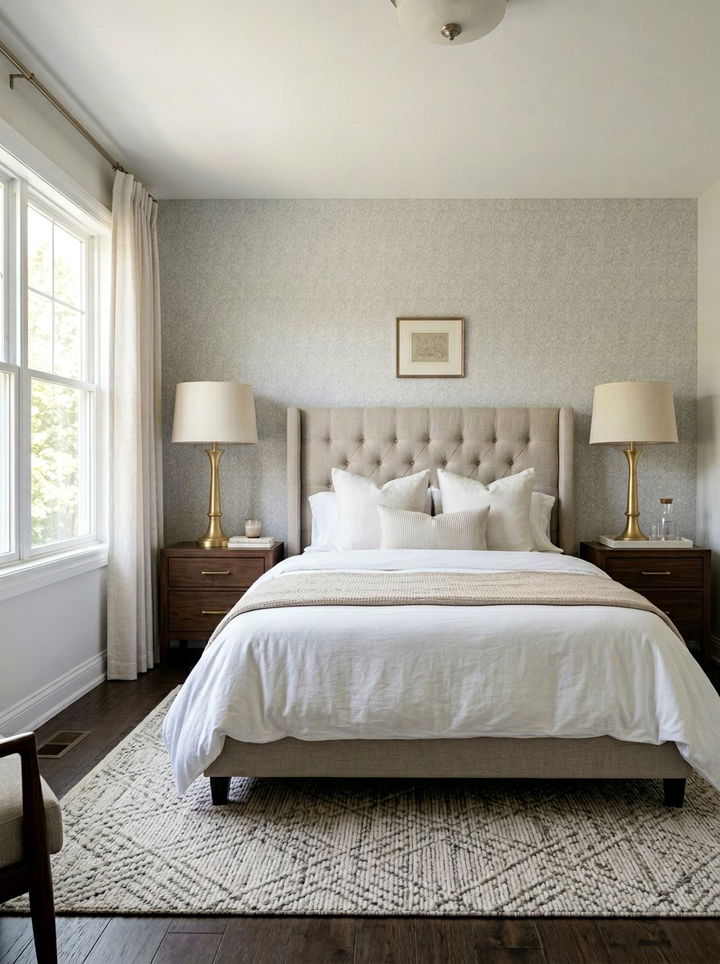 Gold Nightstand Lamps - 30 gold bedroom decor ideas