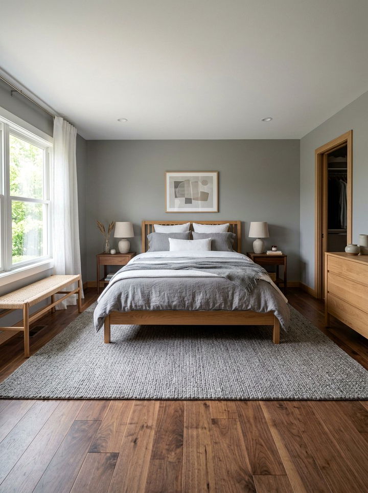 Gray And Wood Bedroom - 30 modern gray bedroom ideas