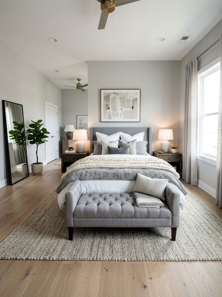 Gray Bedroom Bench - 30 bedroom benches