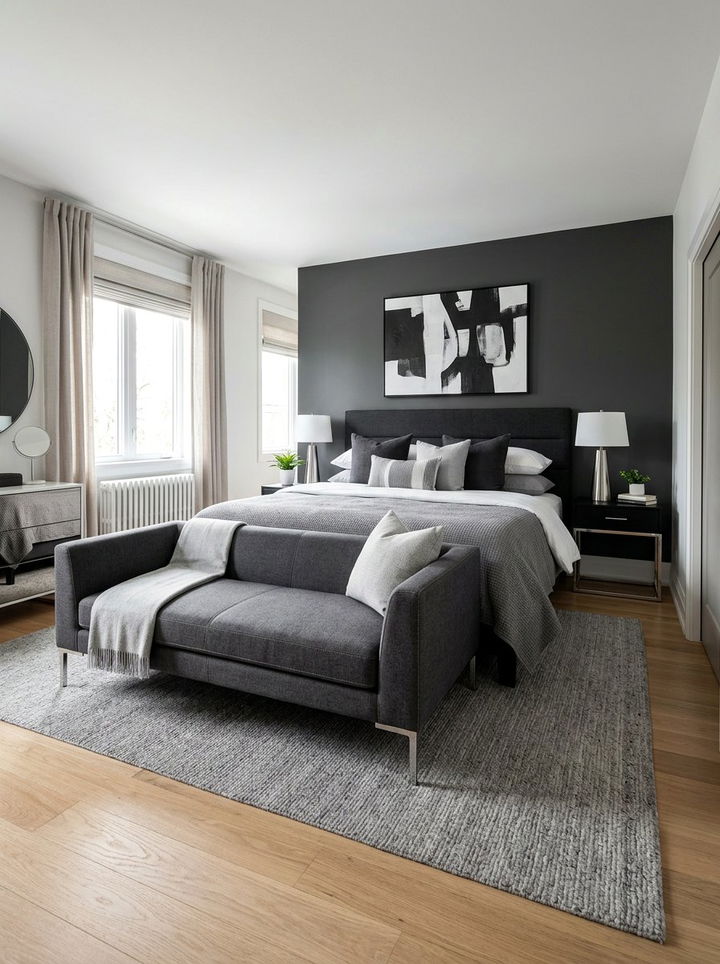 Gray Bedroom Settee - 30 bedroom settees