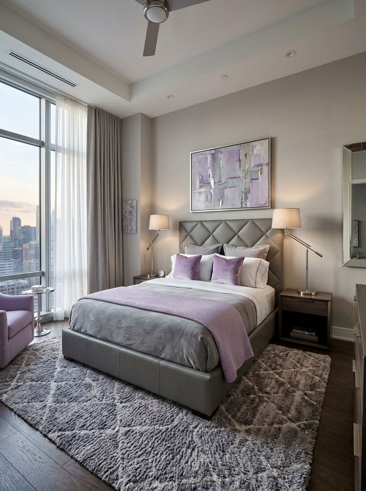 Gray Leather Headboard - 30 bedroom leather headboards