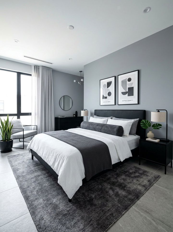 Gray Suede Bolster - 30 bedroom bolster pillows