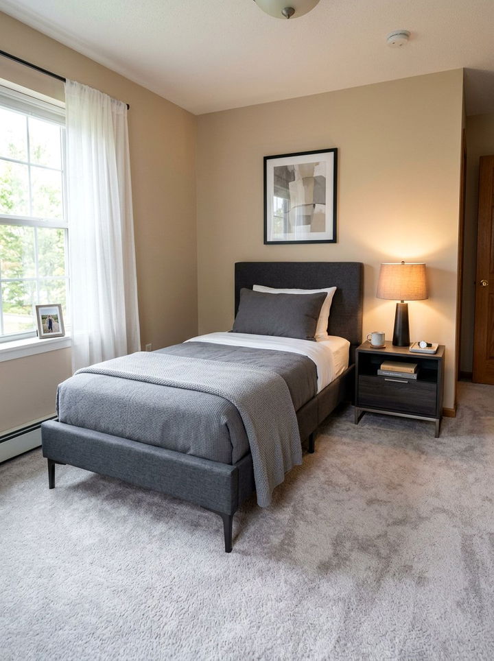 Gray Twin Bed Set With Nightstand - 30 twin bedroom sets