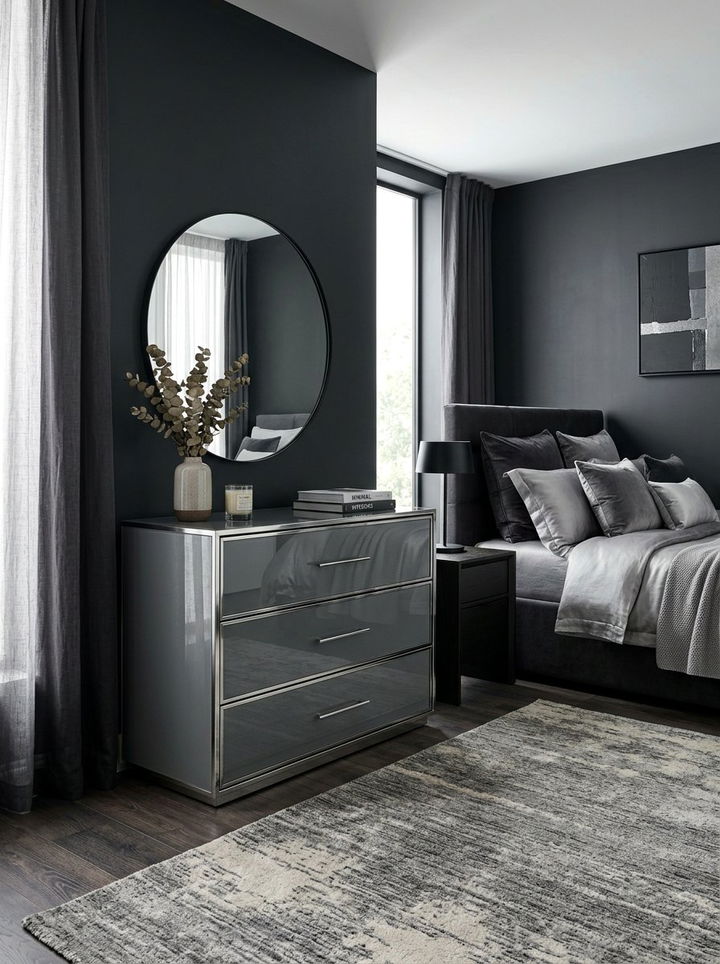 Gray mirrored dresser - 30 bedroom mirrored dressers