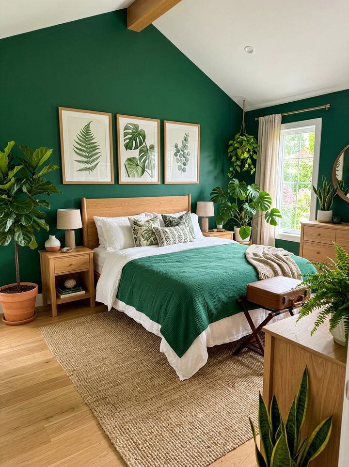 Green Guest Bedroom - 30 guest bedroom ideas