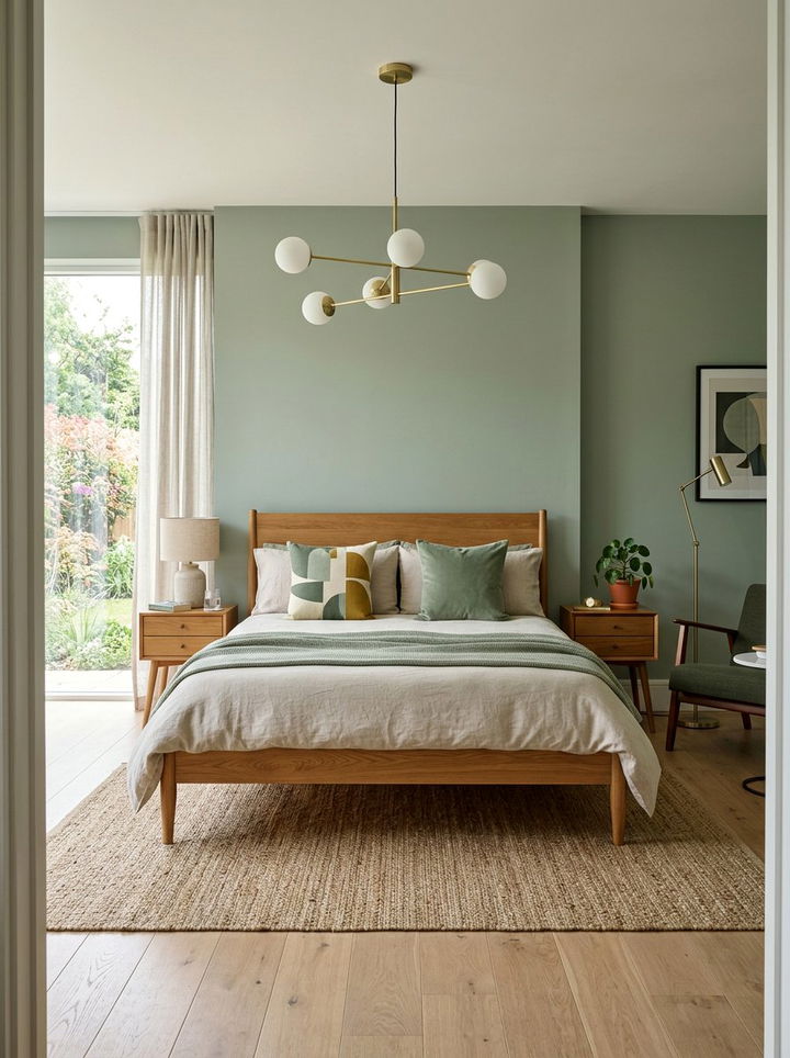 Green Modern Scandinavian Bedroom - 30 scandinavian green bedroom ideas