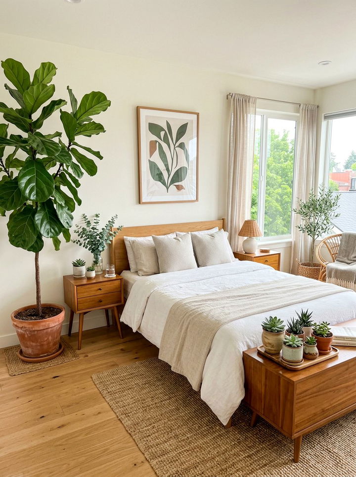 Greenery in condo bedroom - 30 condo bedroom ideas