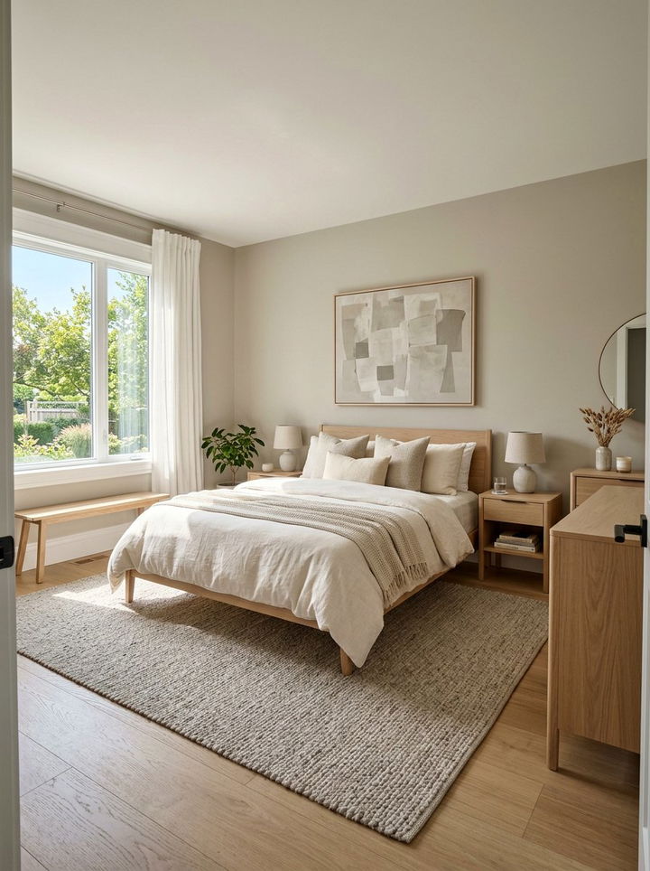 Greige Bedroom - 30 cool gray bedroom ideas