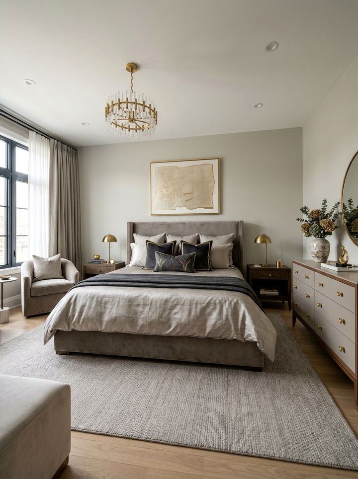 Greige Master Bedroom - 30 soft neutral bedroom ideas