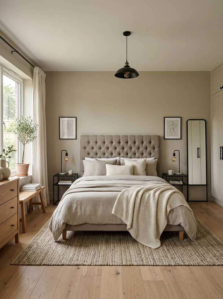 Greige bedroom - 30 modern bedroom color ideas