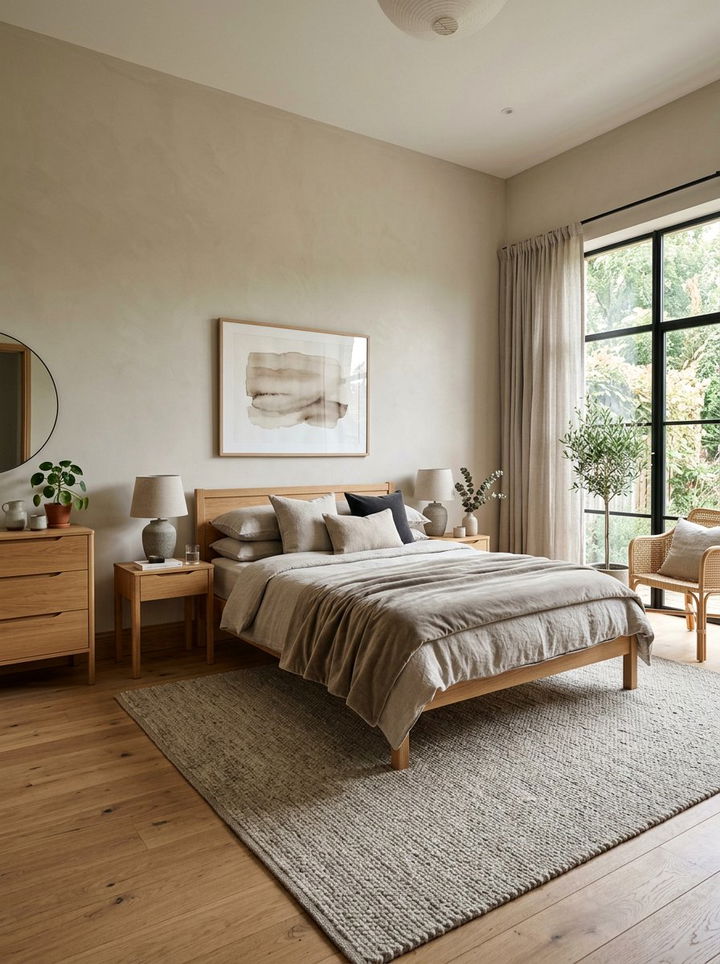 Greige bedroom - 30 Nordic bedroom color ideas