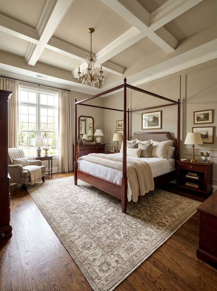 Greige traditional bedroom decor - 30 traditional gray bedroom ideas