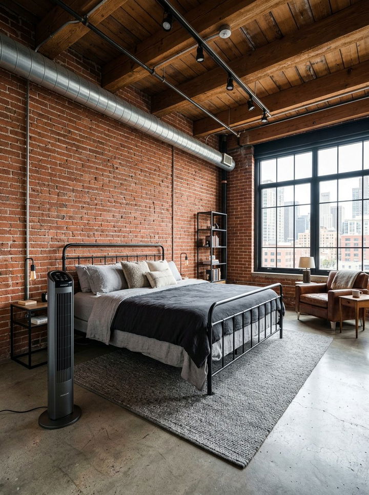 Grey Tower Fan For Industrial Style - 30 bedroom tower fans