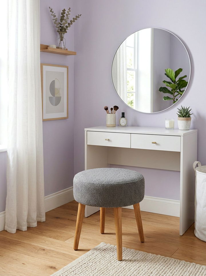 Grey Vanity Stool - 30 bedroom vanity stools