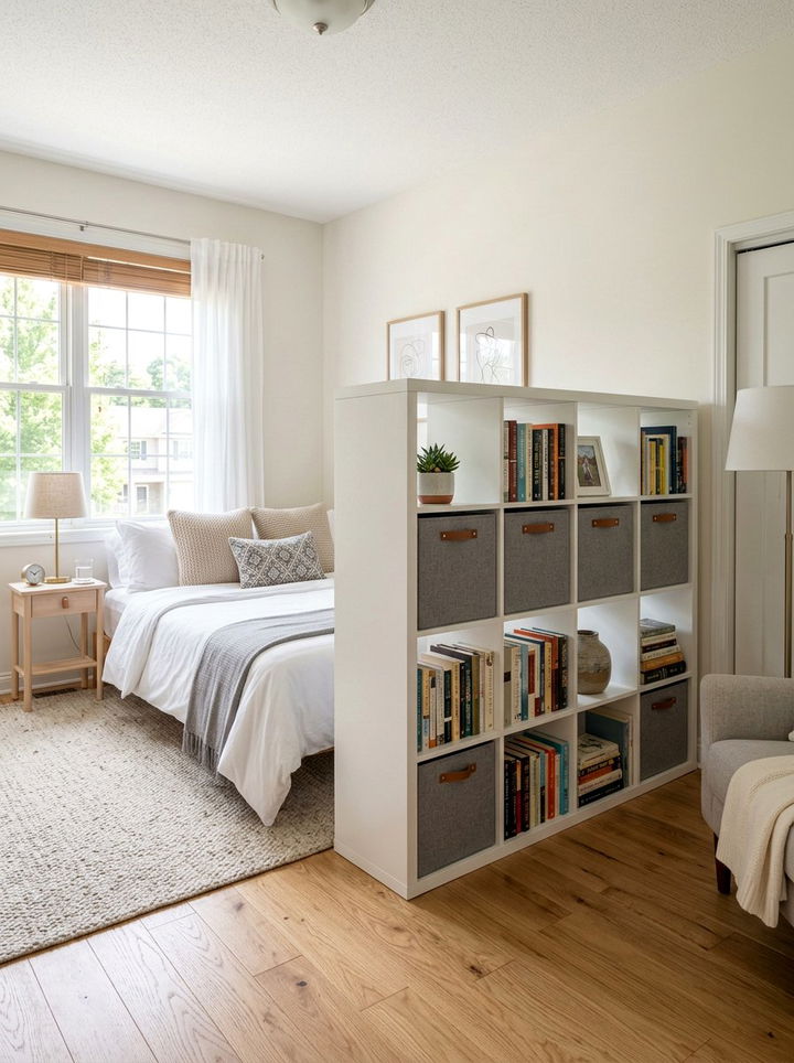 Grid Cubby Organizer - 30 bedroom storage solutions