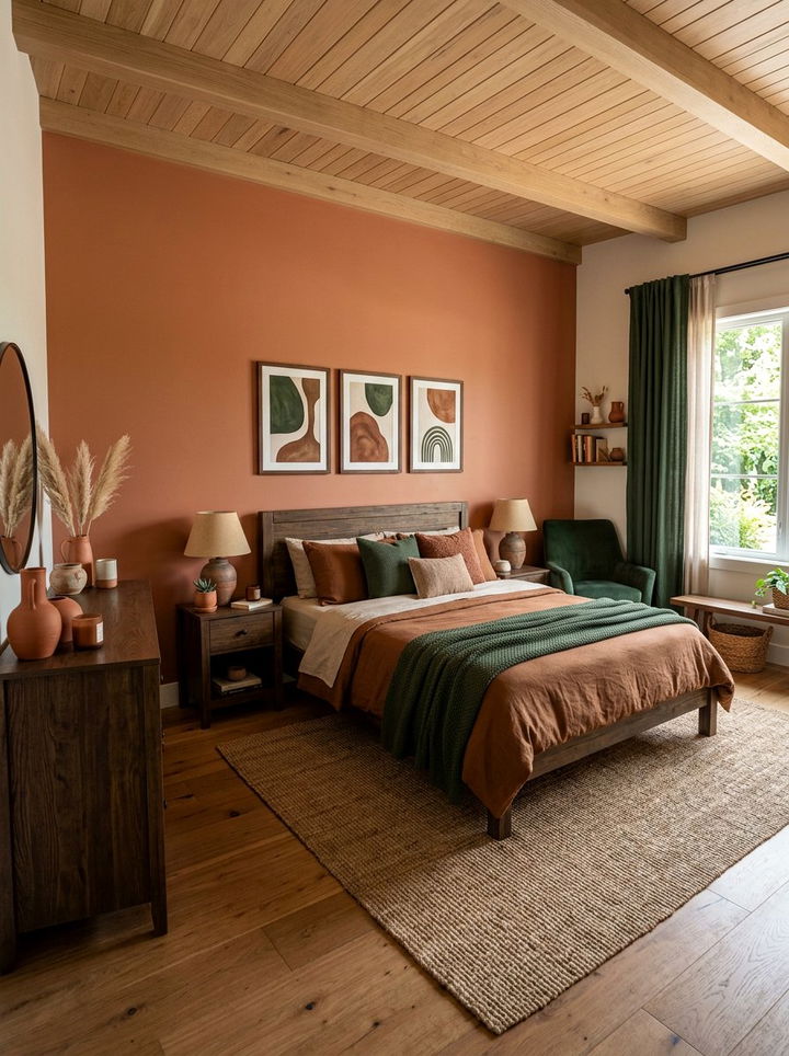 Grounding bedroom colors - 30 wellness bedroom ideas