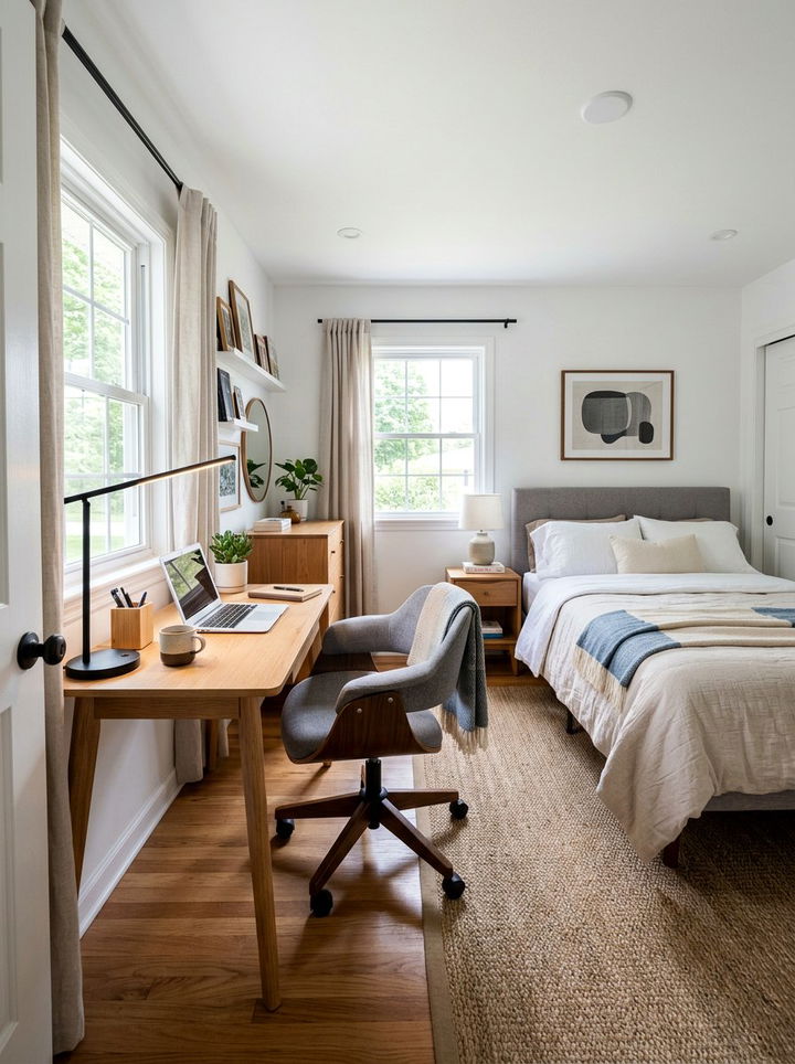 Guest Bedroom With Desk - 30 guest bedroom ideas