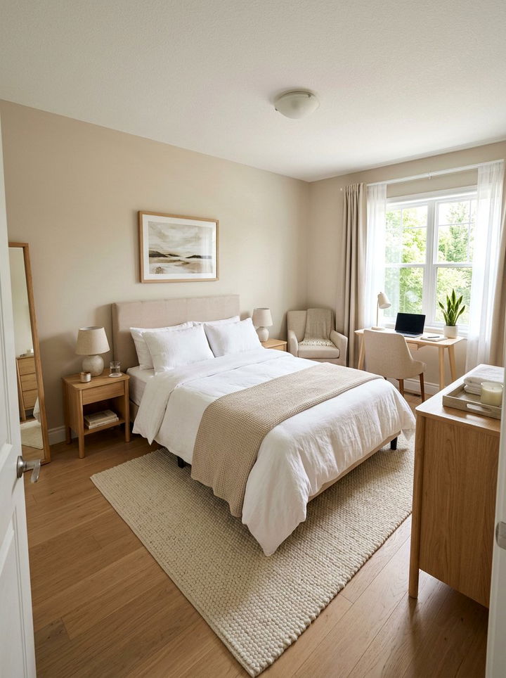 Guest beige bedroom - 30 modern beige bedroom ideas