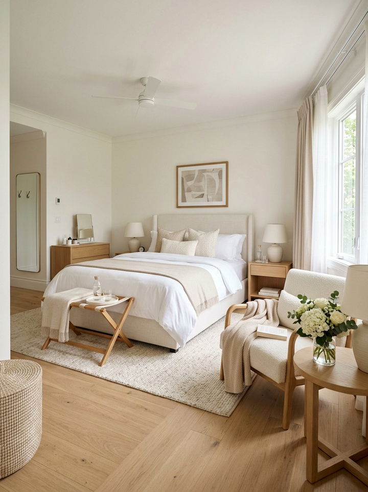 Guest off white bedroom - 30 off-white bedroom ideas